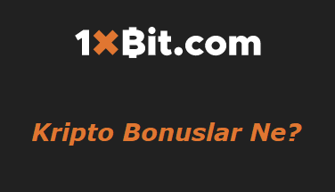 1xbit Kripto Bonuslar Ne?